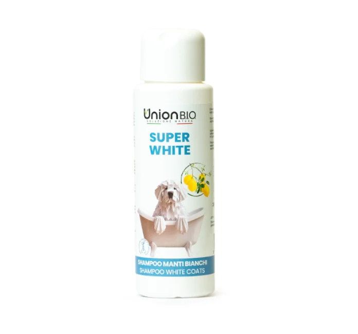 Union Bio Super White Shampoo Manti Chiari per Cani