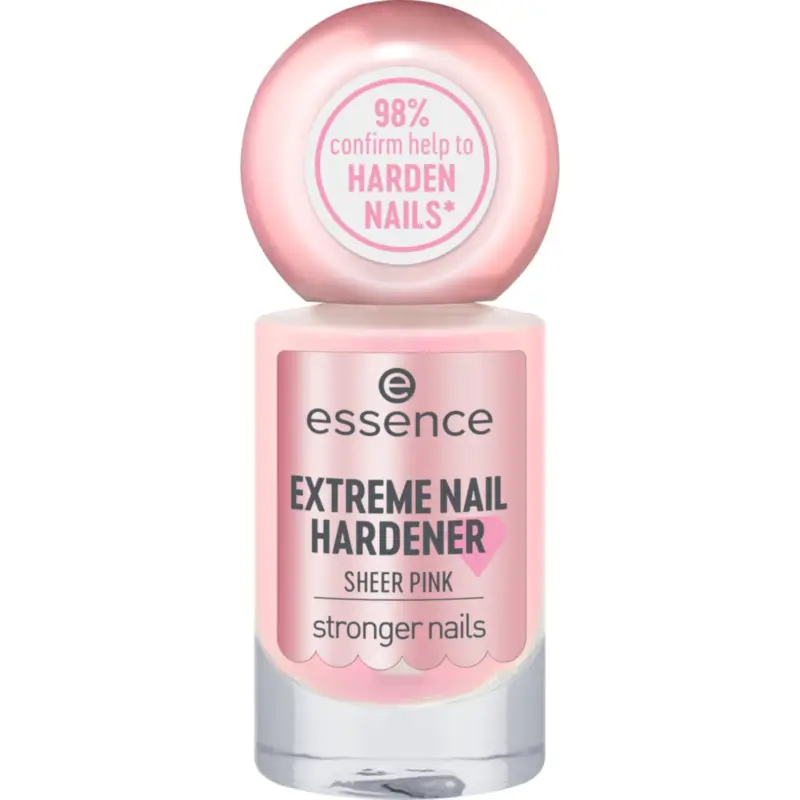 Essence Endurecedor De Uñas Extreme Nail Hardener Sheer Pink, 8 ml