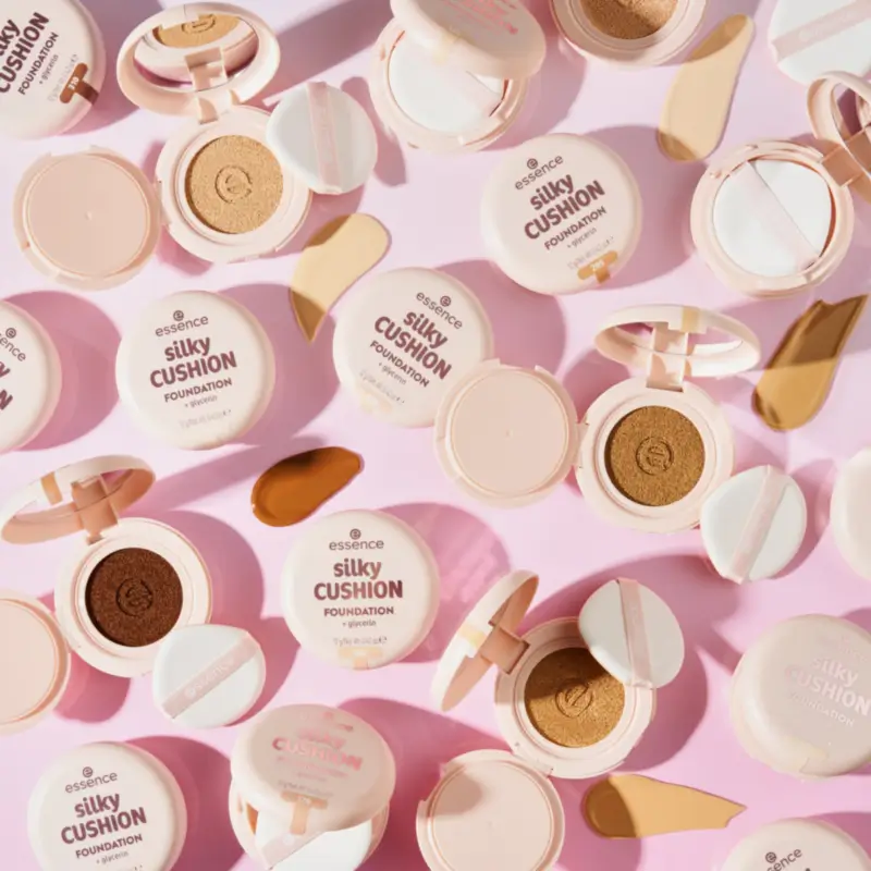 Essence Base De Maquillaje Silky Cushion Foundation 168, 12 g