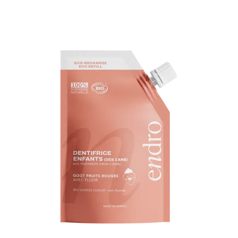 Endro Recarga Pasta Dental Niños Frutos Rojos, 350 ml