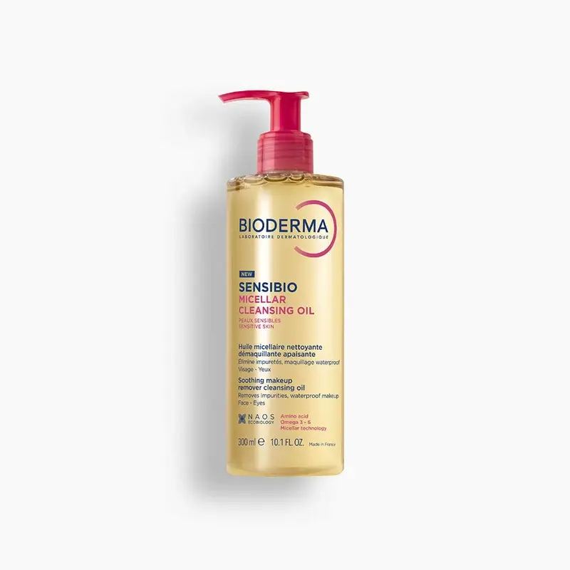 Bioderma Sensibio Aceite Micelar Limpiador, 300 ml