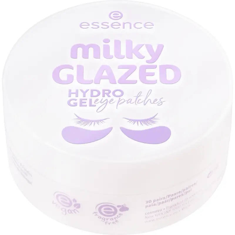 Essence Parches De Hidrogel Para Ojos Milky Glazed - 30 Pares, 30 pair