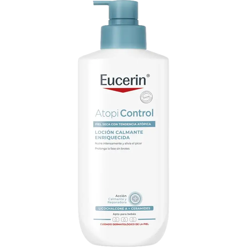Eucerin Atopi Loción Calmante Enriquecida, 400 ml