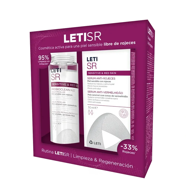 Leti SR Cofre Serum 30 Ml + Agua Micelar 200 Ml