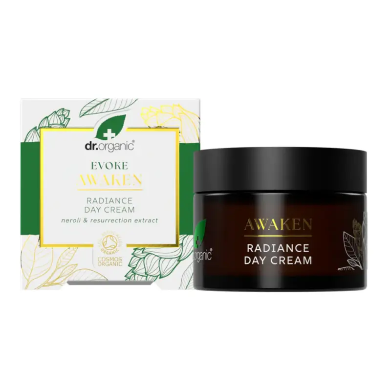 Dr.Organic Crema De Día Luminosidad Evoke Awaken, 50 ml