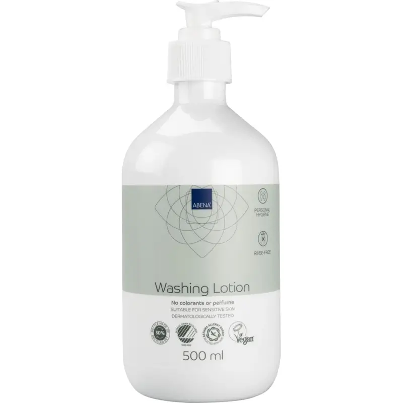 Abena Loción Limpiadora Sin Enjuague, 500 ml