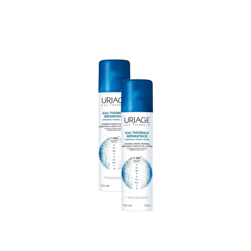 Uriage Eau Thermale Agua Termal 300 ml, pack 2