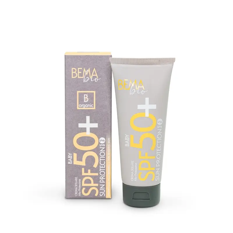 Bema crema solar protección alta para bebés SPF50+, 100 ml