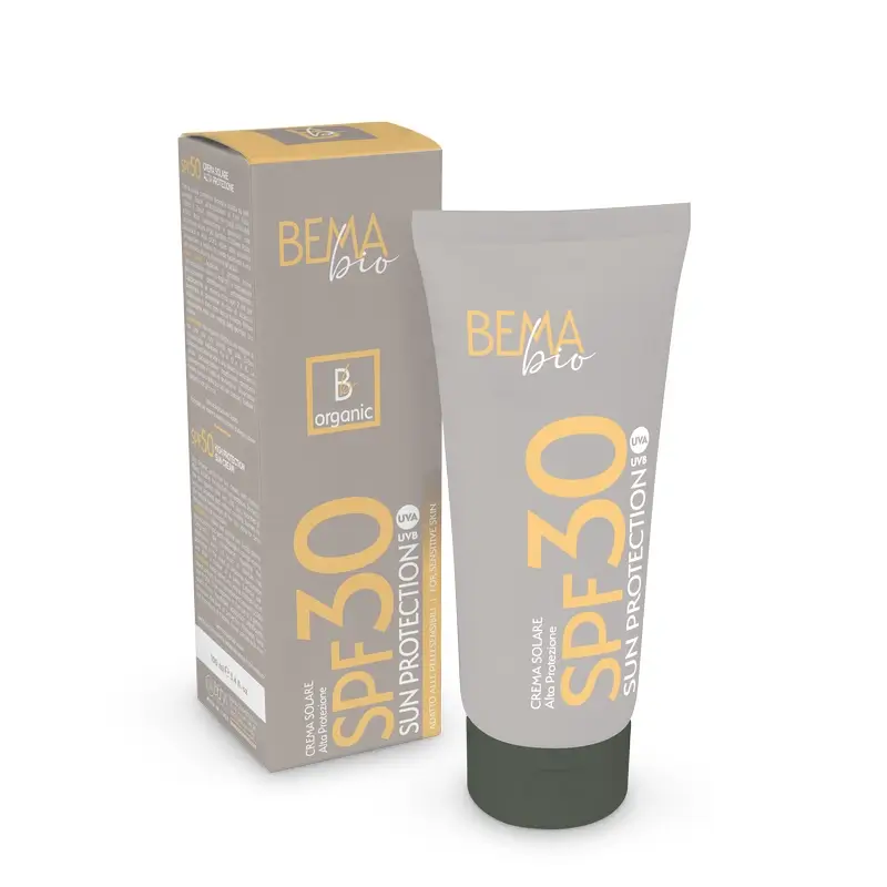 Bema crema solar de alta protección SPF +30, 100 ml