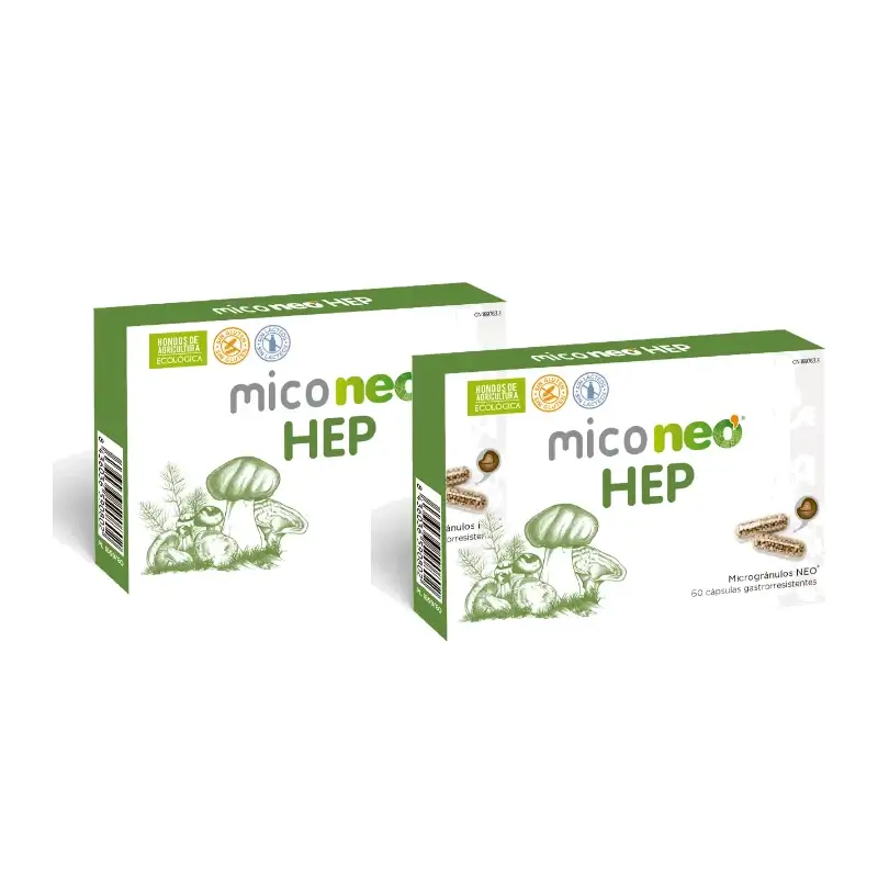 Neo Mico Hep, 60 Cápsulas , pack 2