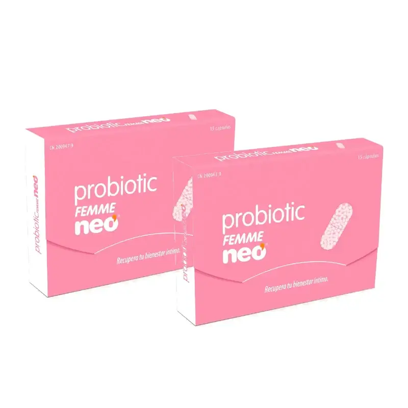 Neo Probiotic Femme, 15 Cápsulas , pack 2