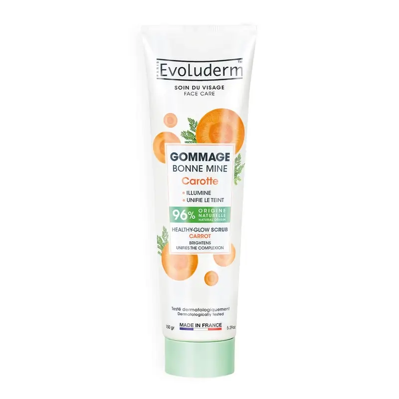 Evoluderm Exfoliante Facial Zanahoria, 150 g