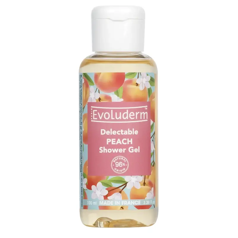 Evoluderm Gel De Ducha Melocotón, 100 ml