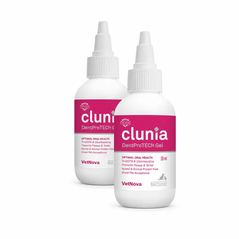 Vetnova Clunia DentProTech Gel Pack 2 x 59Ml