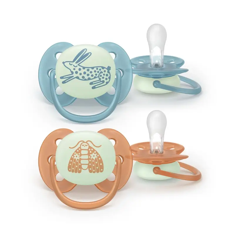 Avent 2 Chupetes Ultra Soft Nocturno