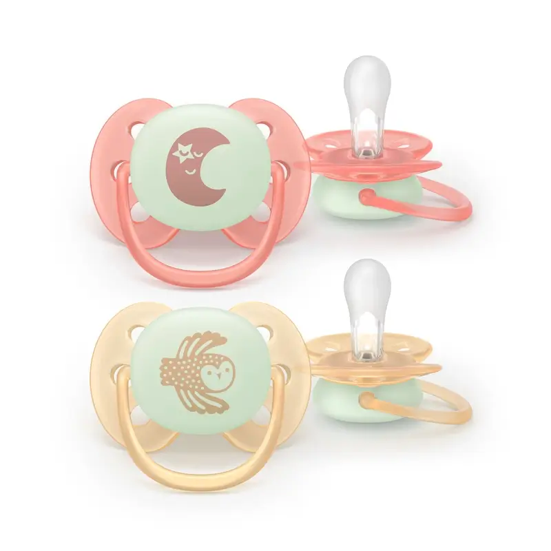 Avent 2 Chupetes Ultra Soft Nocturno