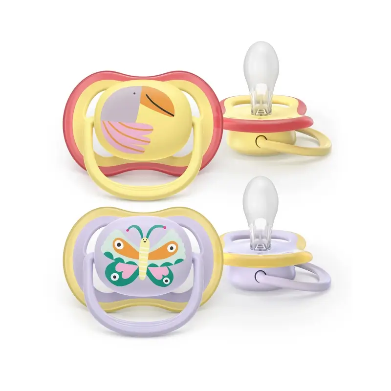 Avent 2 Chupetes Ultra Air 0-6M Deco