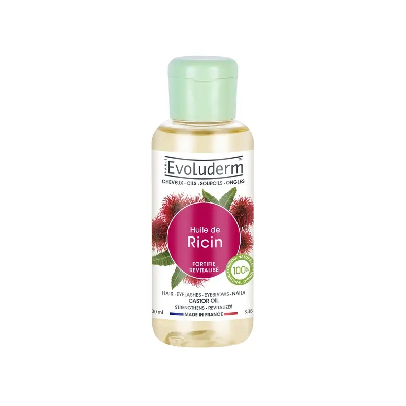 Evoluderm Aceite De Ricino Puro, 100 ml