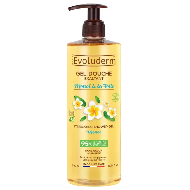 Evoluderm Gel De Ducha Monoi, 500 ml