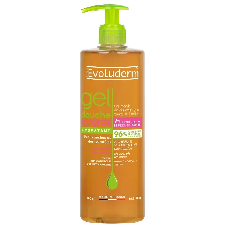 Evoluderm Gel De Ducha Surgras, 500 ml