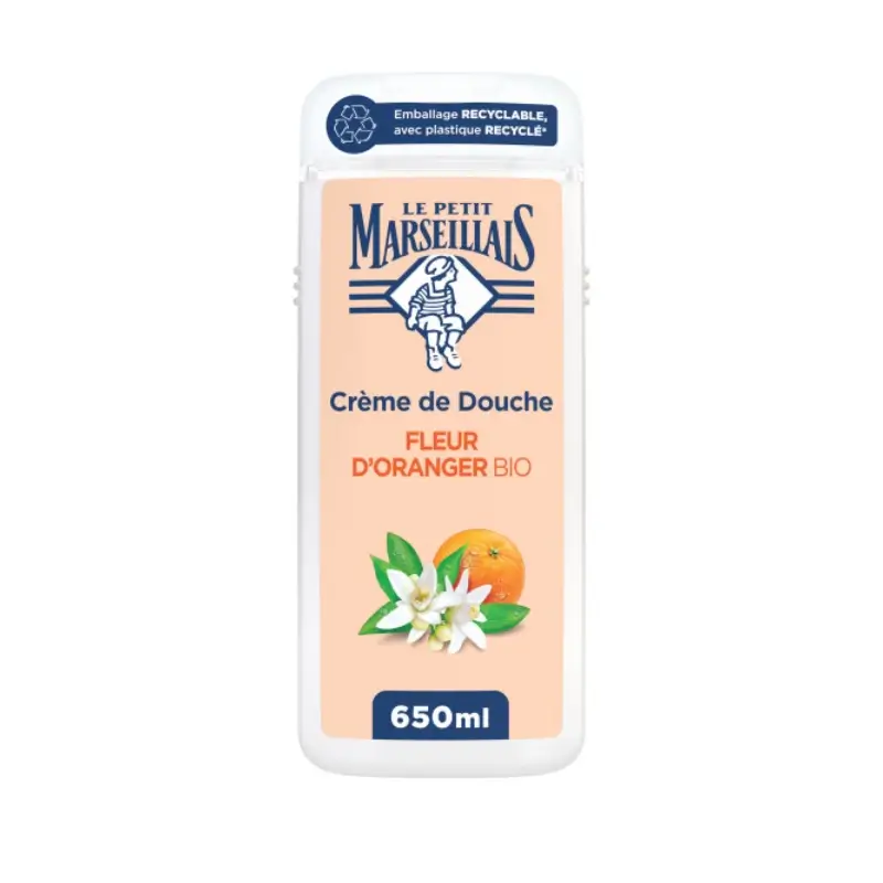 Gel de ducha corporal Flor de Azahar Bio, 650 ml