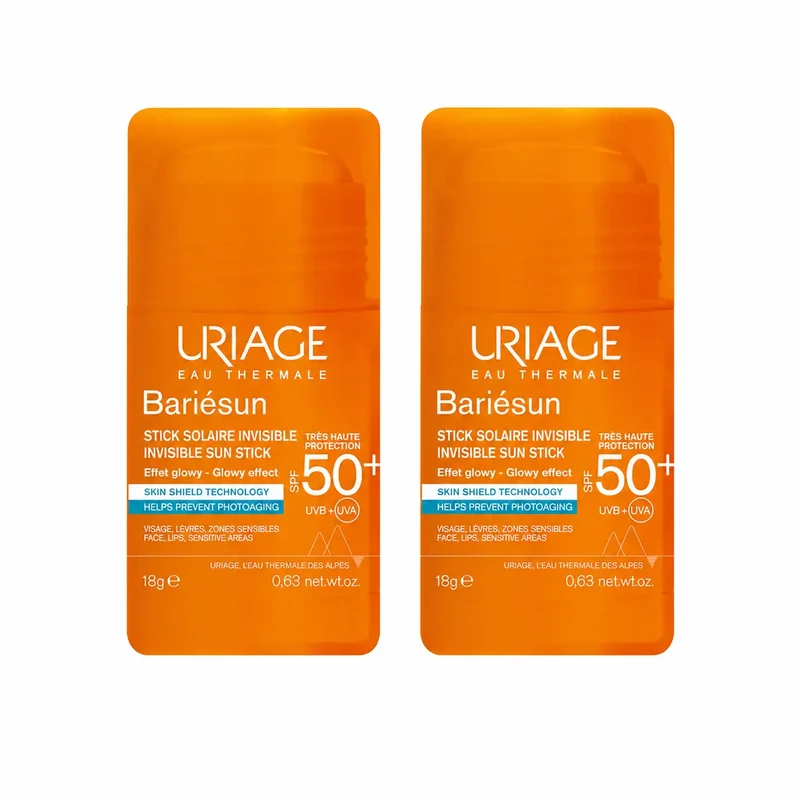 Uriage Bariésun Protector Solar Barra Spf50+ 8G , pack 2