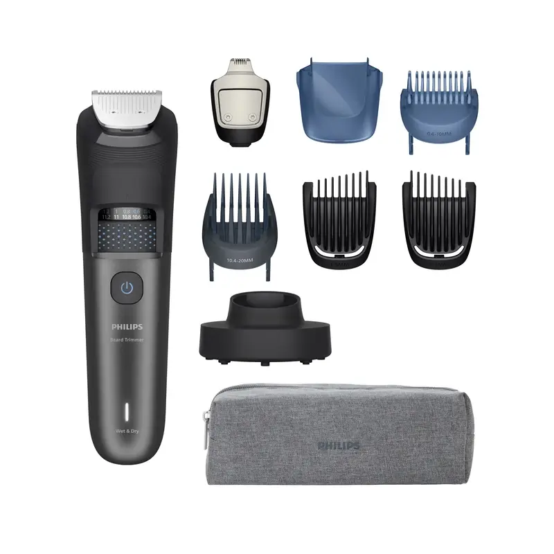 Philips Beard Trimmer 7000 Series Perfilado De La Barba Con Un Colector De Pelo Beard Trimmer