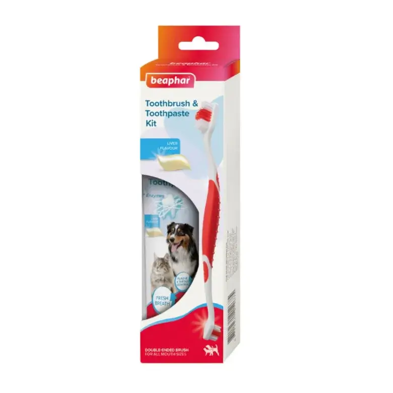 Beaphar Pack Dental Pasta Dental+Cepillo para Mascotas
