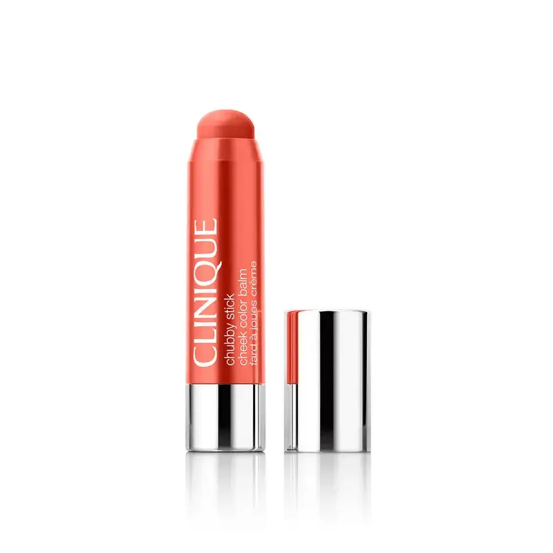 Clinique Bálsamo Con Color Para Mejillas Chubby Stick Tono Plenty O’ Papaya, 6 gr