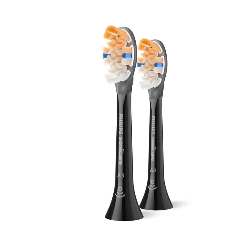 Philips Cabezales Sonicare Diamondclean Mini Negro, Pack 2 Ud