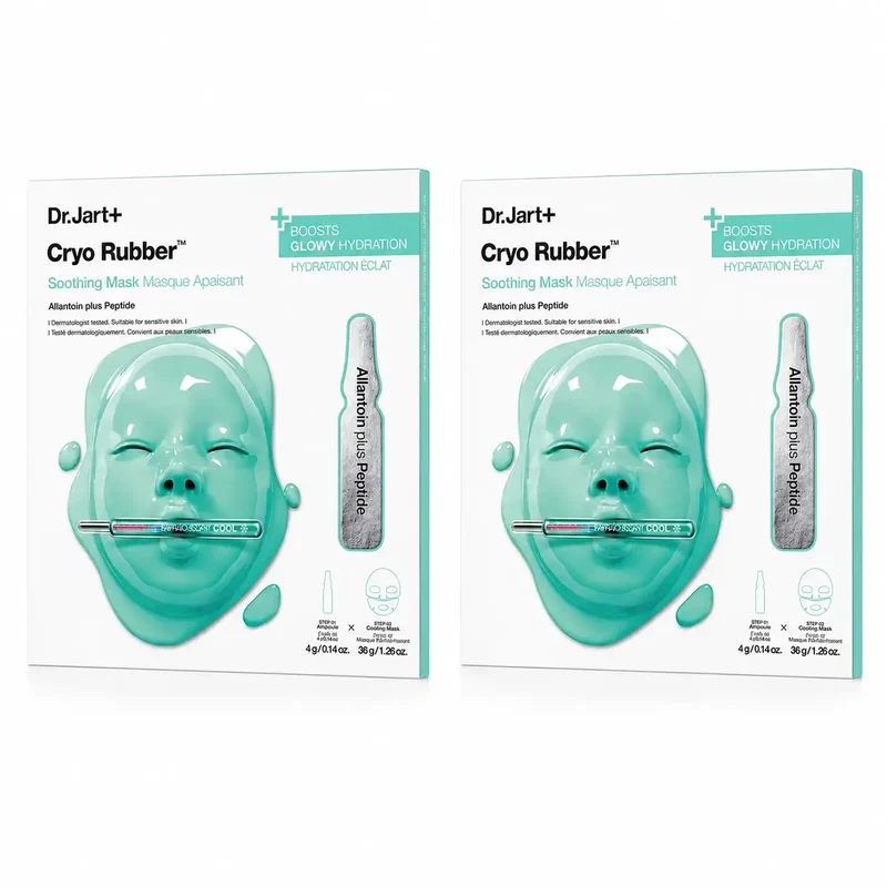 Dr.Jart+ Mascarilla Calmante Cryo Rubber Soothing Mask,pack 2
