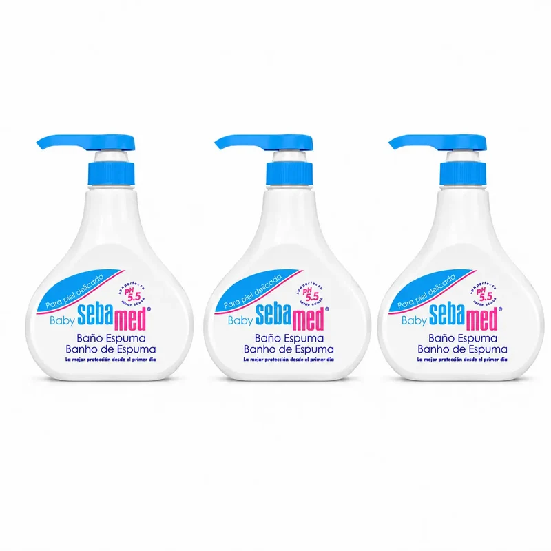 Sebamed Baby Baño Espuma 1000 Ml , pack 3