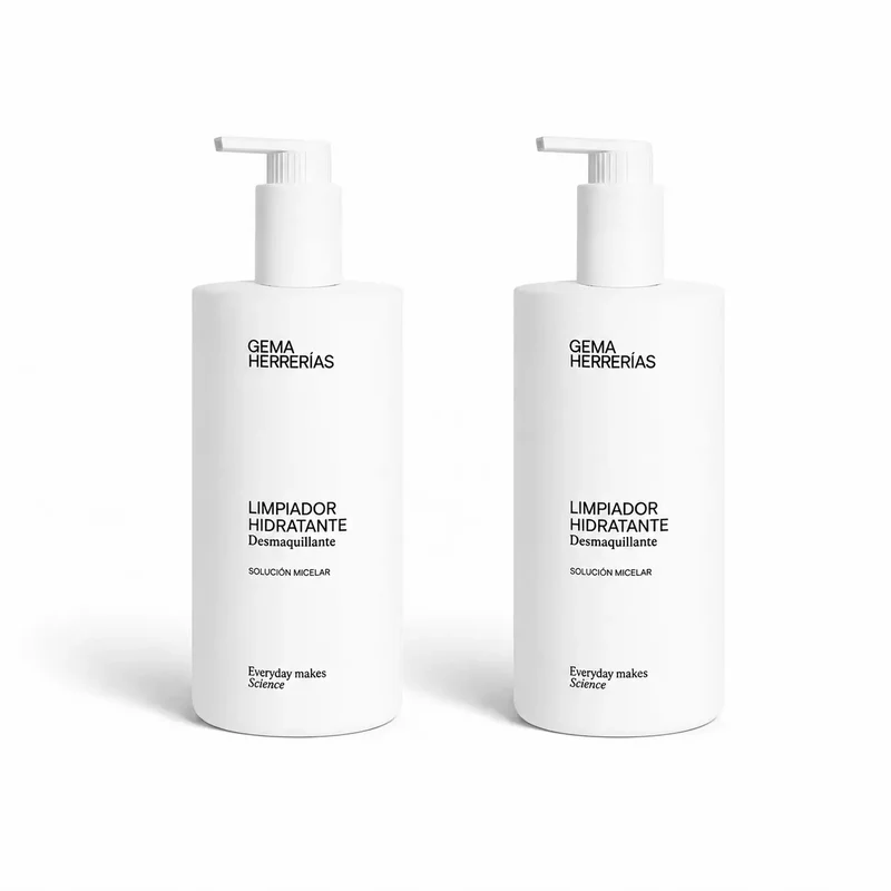 Gema Herrerías Limpiador Hidratante, Pack 2 x 500 ml
