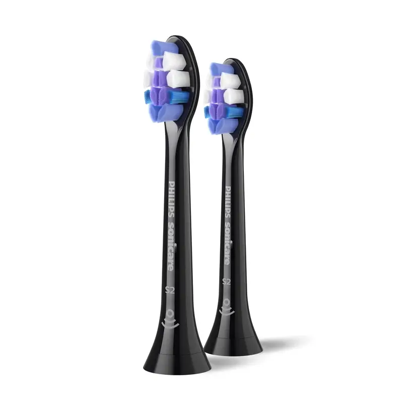 Philips Cabezales Sonicare Proresults Mini Negro, Pack 8 Ud