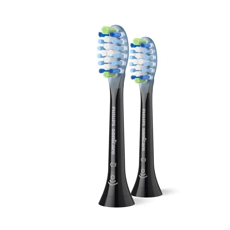 Philips Cabezales Sonicare Diamondclean Mini Negro, Pack 2 Ud
