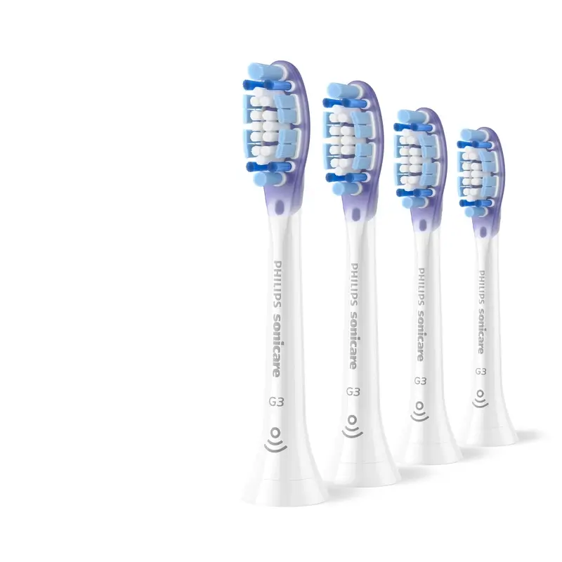 Philips Cabezales Sonicare Diamondclean Blanco, Pack 3 Ud