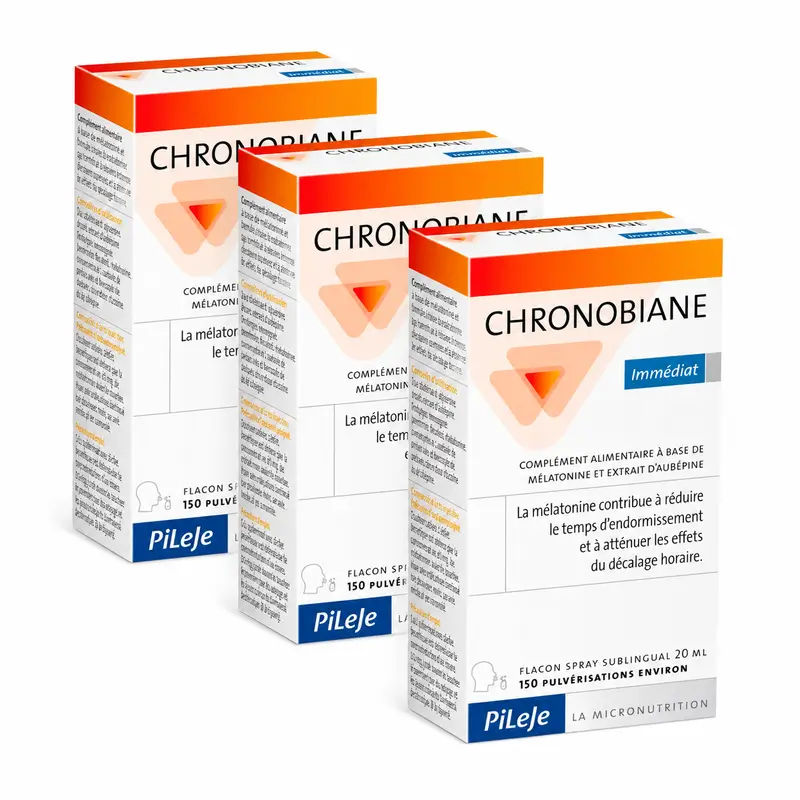 Pileje Chronobiane Instantáneo Pack 3 x 20 ml