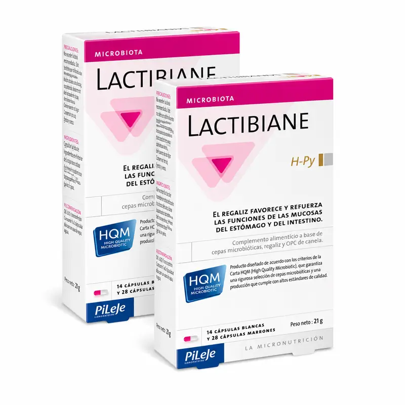 Lactibiane Hpy Pack 2 x 42 Cápsulas