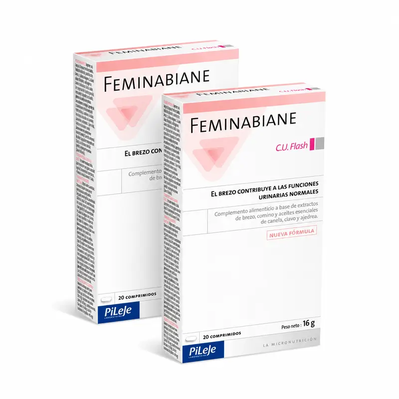 FEMINABIANE C.U. FLASH Pack 2 x 20 Comprimidos