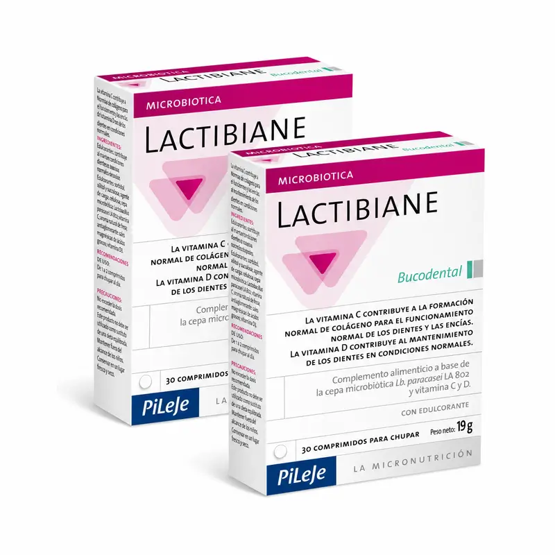 Lactibiane Bucodental Pack 2 x 30 Comprimidos