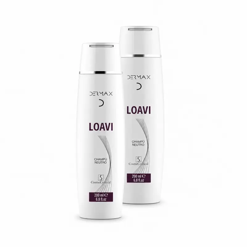 Dermax Loavi Champú Neutro , Pack 2 x 200 ml