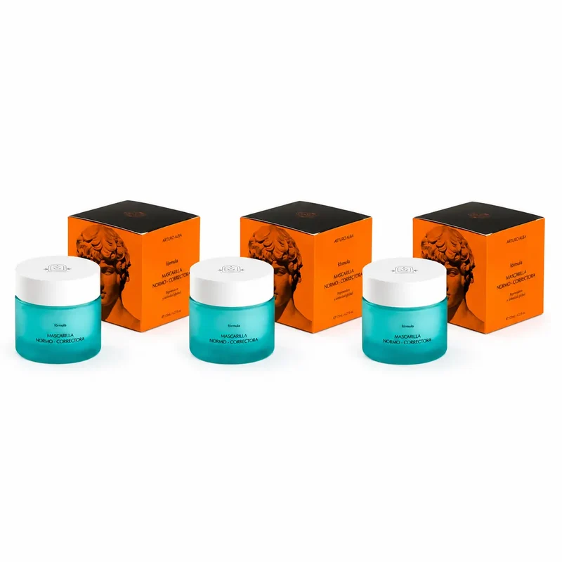 Arturo Alba Mascarilla Normo-Correctora, 50 Ml , pack 3