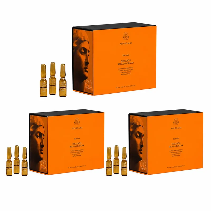 Arturo Alba Formula Solucion Reguladora - Ar 20 Ampollas X 1Ml , pack 3
