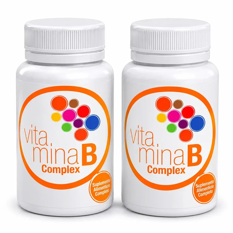 Plantis Vitamina B Complex 60 Cápsulas , pack 2