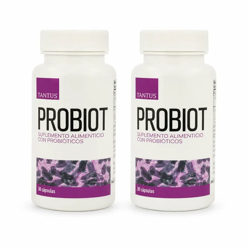 Plantis Probiot Complemento Alimenticio Con Probióticos 60 Cápsulas , pack 2