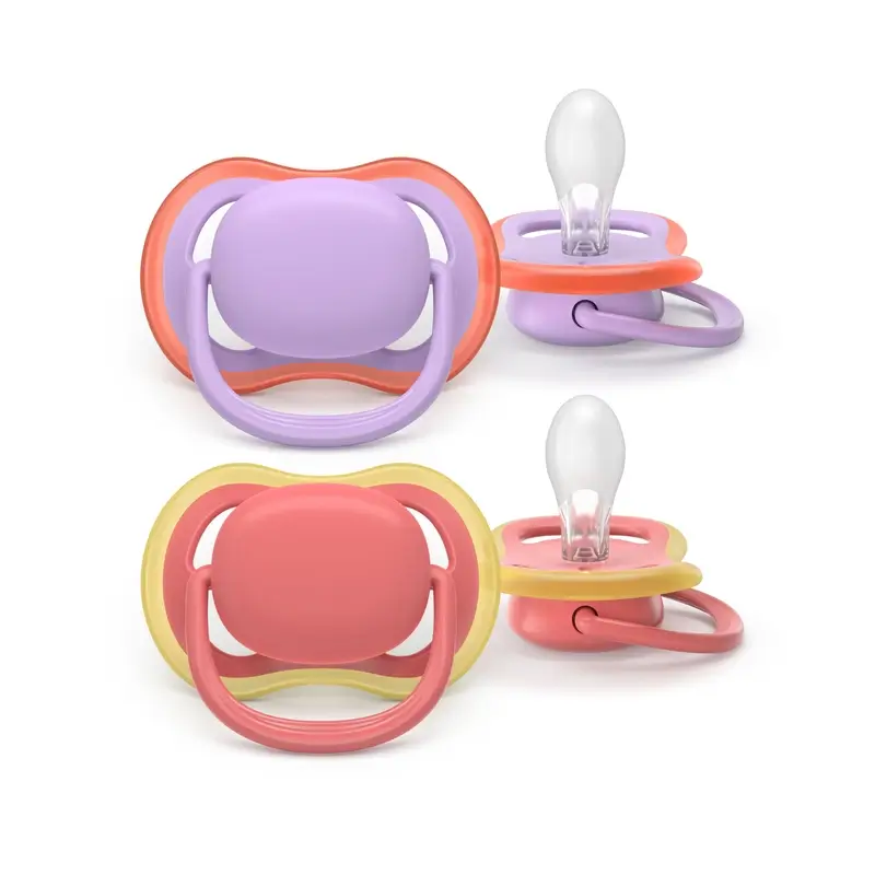 Avent 2 Chupetes Ultra Air +18M Niña