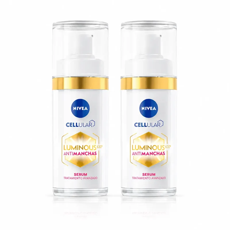 NIVEA Cellular Luminous630 Antimanchas Crema De Noche 50 ml, pack 2