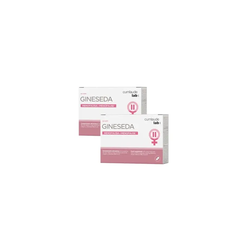 Cumlaude Lab Duplo Gineseda Menopausia , 2 x 30 cáps