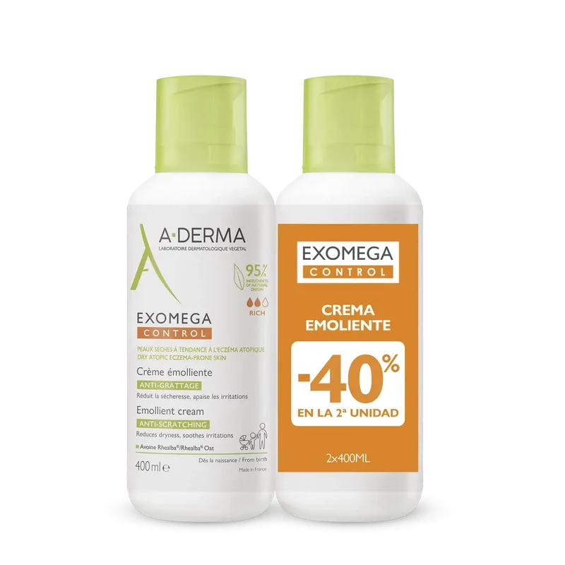 A-Derma Exomega Crema 2 X 400Ml