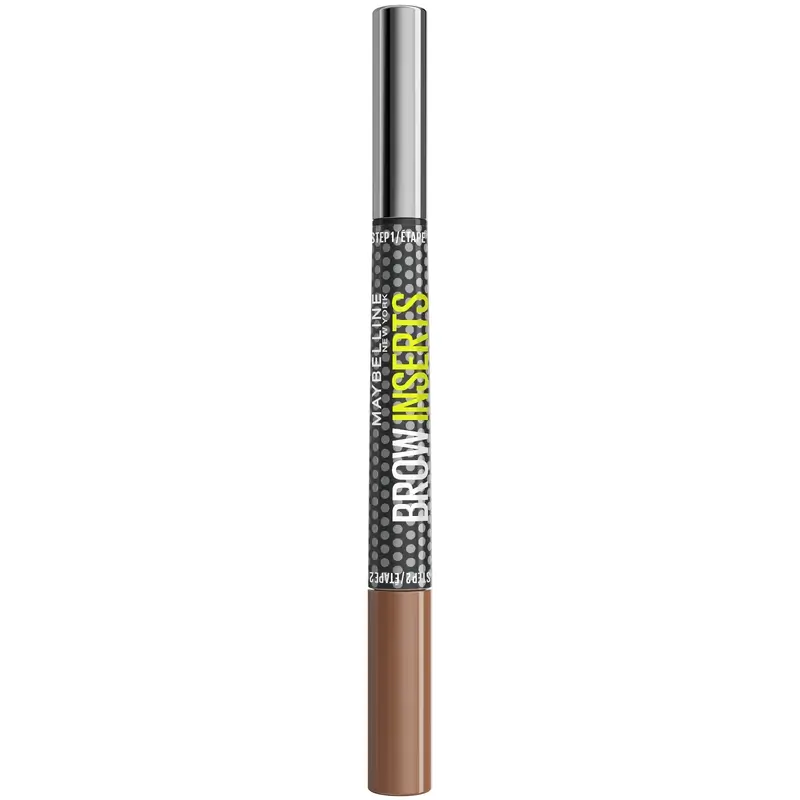 Maybelline New York Brow Insert Lapiz De Ceja, Soft Brown, 1.25 ml
